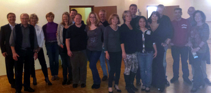 Teilnehmer des letzten Salsa-Kurses